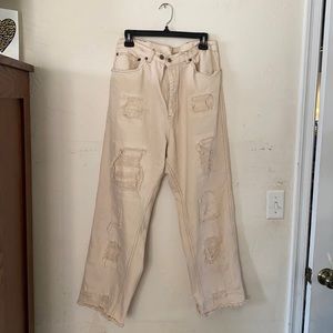 Magnolia Pearl Miner Denim, Moon.